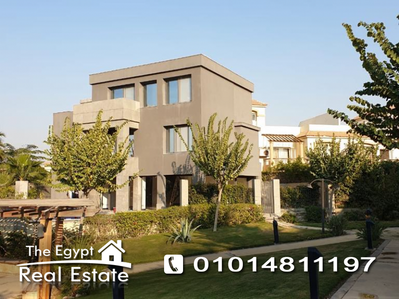 The Egypt Real Estate :Residential Twin House For Rent in Katameya Residence - Cairo - Egypt :Photo#1